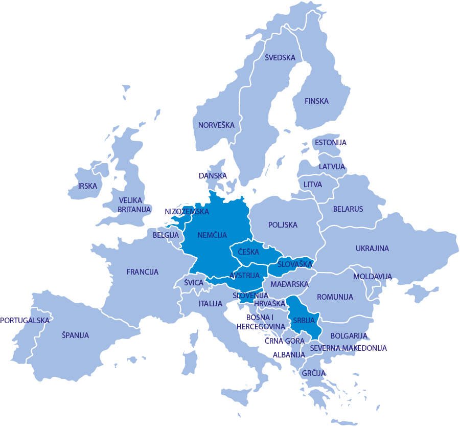 Mapa SLO